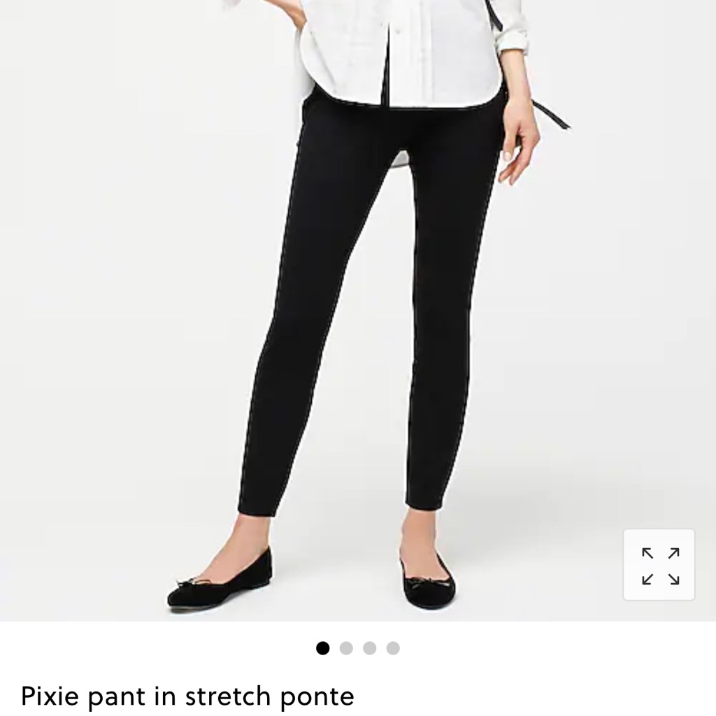 J.Crew Pixie Pant In Stretch Ponte
